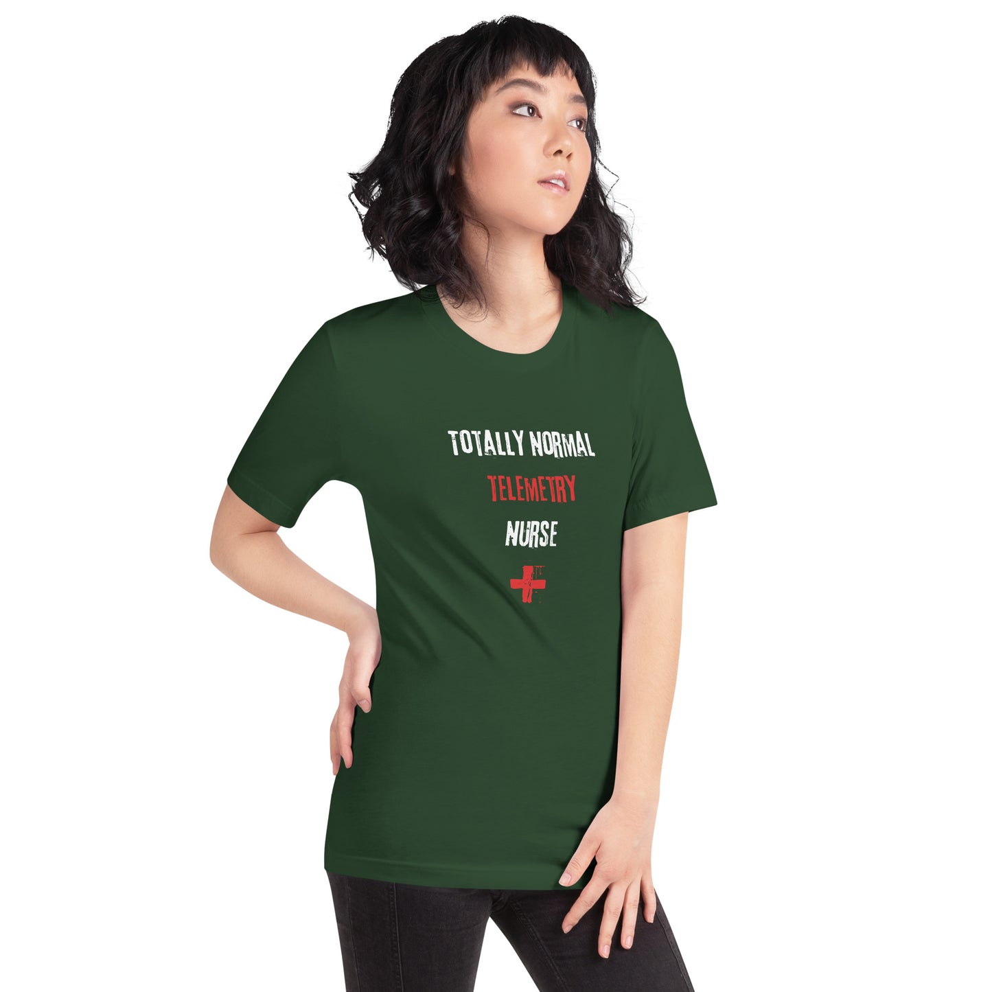 Telemetry Nurse T-Shirt (Totally Normal)