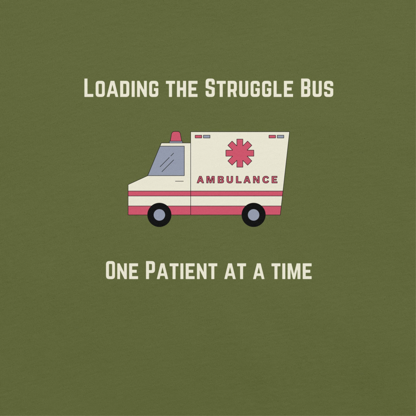 Paramedic Struggle Bus T-Shirt