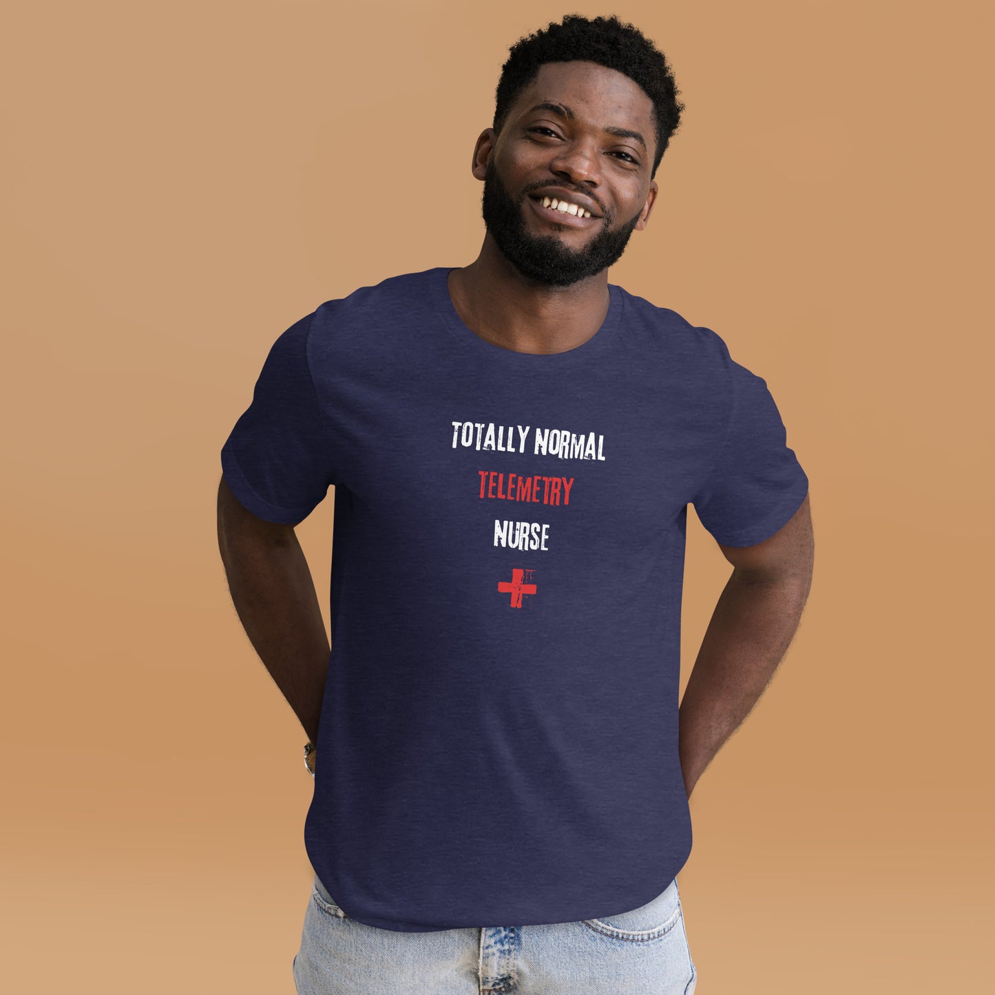 Telemetry Nurse T-Shirt (Totally Normal)