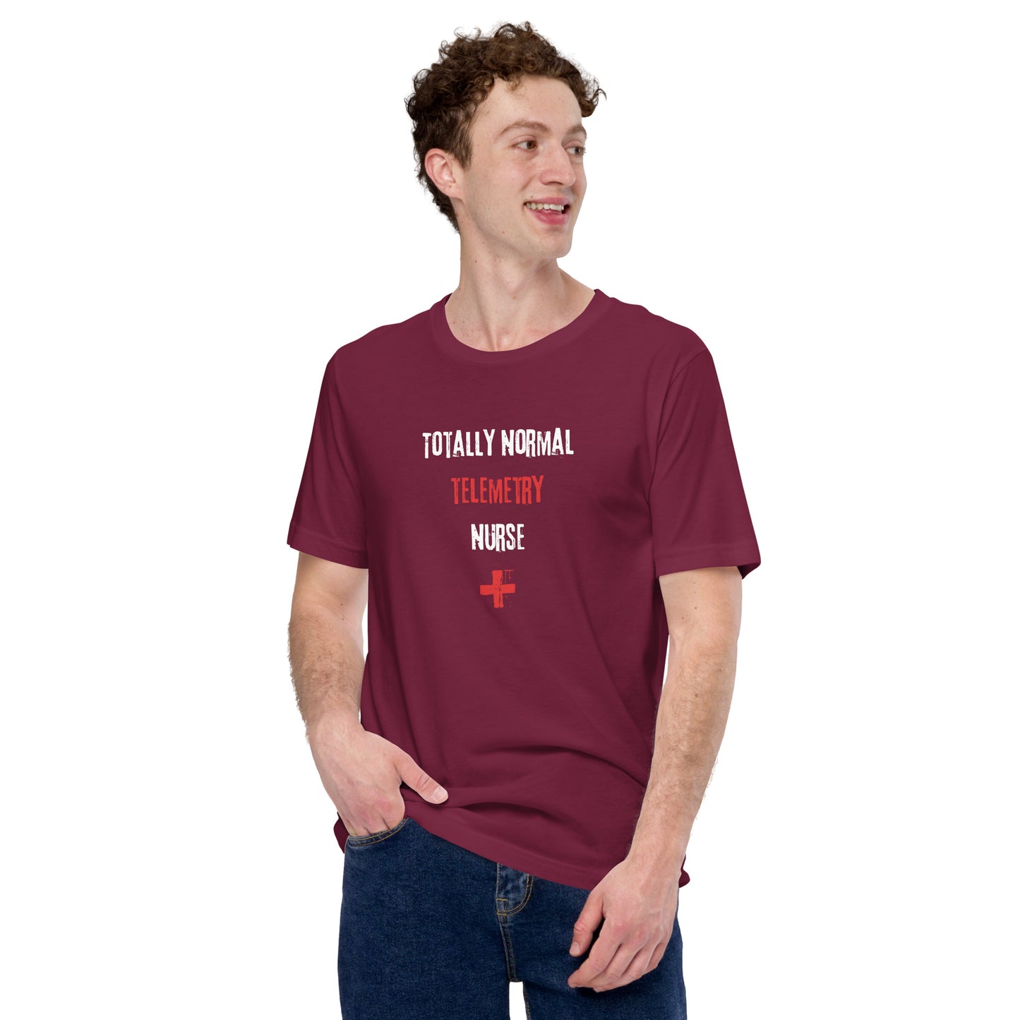 Telemetry Nurse T-Shirt (Totally Normal)