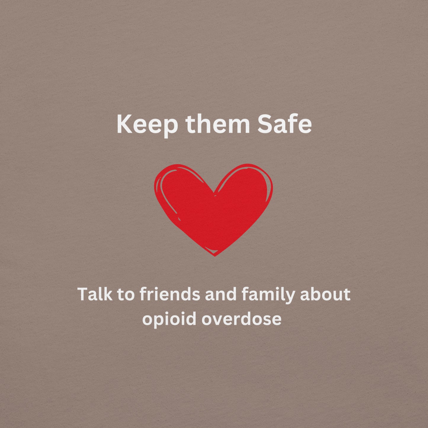 Naloxone T-Shirt (Half of proceeds will be donated to Voices for Awareness Foundation)